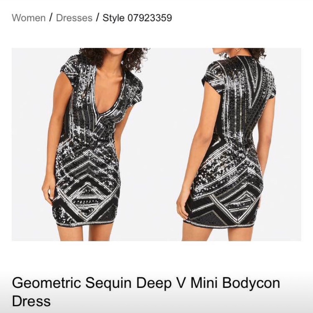 Sequin bodycon dress
